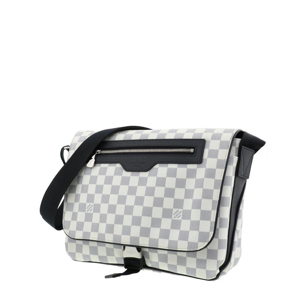 Louis Vuitton Matchpoint Canvas Messenger White Damier Bag